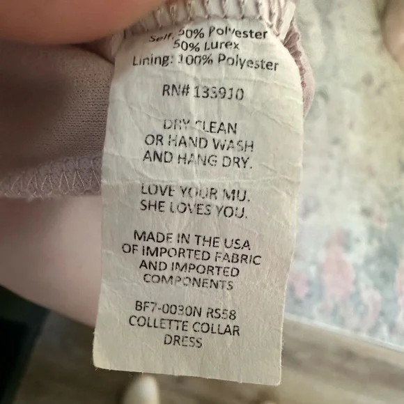 Show Me Your Mumu Collette Maxi Dress in Mauve - Sz medium - formal dress - gold - Picture 9 of 11